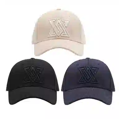 优莲茵 运动速干帽 时尚刺绣深顶大头围显脸小 跑步户外登山网眼透气防晒遮阳帽 聚酯纤维 鸭舌帽 男女同款情侣款