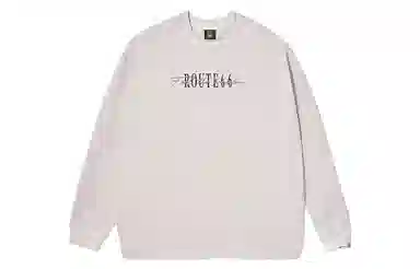 ROUTE 66 Vintage Print Long Sleeve Tee