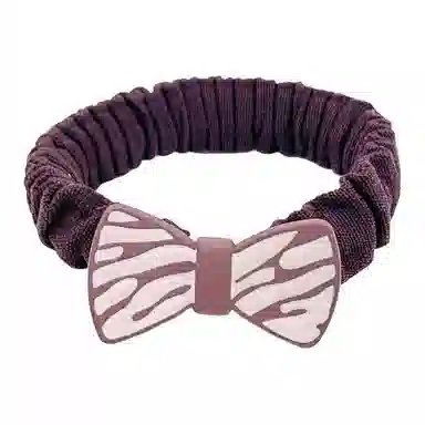 简应舒 斑马条纹时尚 亚克力 发圈 男女同款情侣款