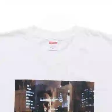 Supreme SS19 Christopher Walken King Of New York Tee White