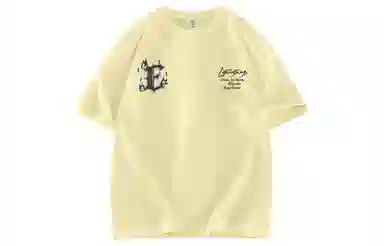 AYEA Vintage Letter Print T-Shirt