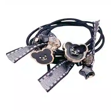 简应舒 可爱小熊百搭 橡筋 发圈 男女同款情侣款