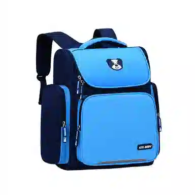 芭菲尼 高颜值大容量多隔层小学生初高中生护脊减负防泼水上课背包 牛津布  双肩包 常规 儿童款 粉色/宝蓝色/玫红色/天蓝色