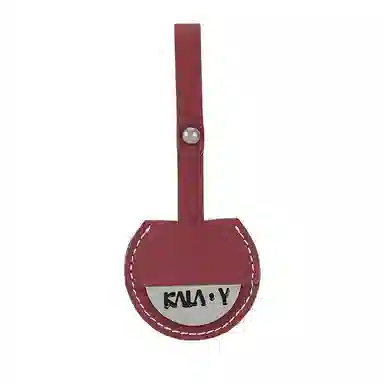 卡拉羊 多功能悬挂式行李牌 旅行登机牌行李箱辨识牌吊牌 合成革和镍合金 可双面刻字 男女同款情侣款 多色