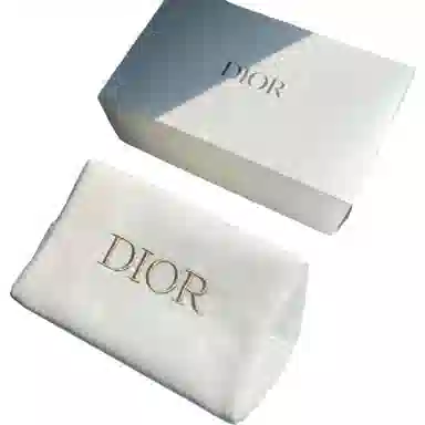 DIOR Classic Denim Makeup Pouch