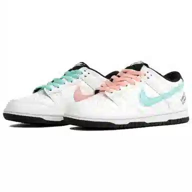 Nike Dunk Retro Black Red White Green