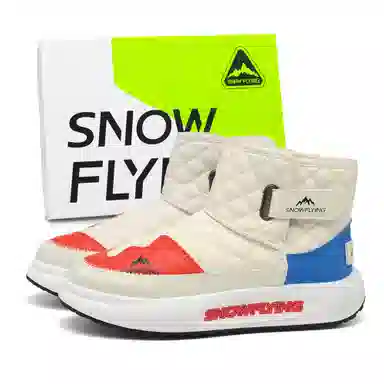 SNOW FLYING
