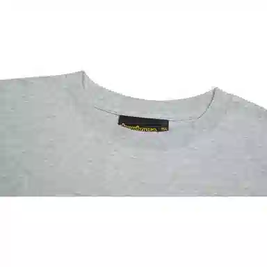 Drew House FW22 Boxy Ss Tee Heather Grey LogoT