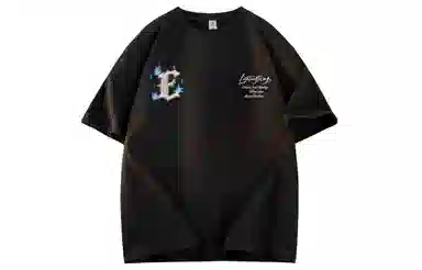 AYEA Vintage Letter Print T-Shirt