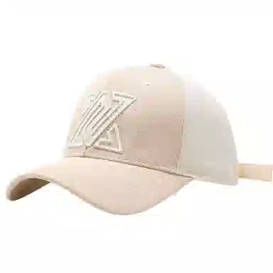 优莲茵 运动速干帽 时尚刺绣深顶大头围显脸小 跑步户外登山网眼透气防晒遮阳帽 聚酯纤维 鸭舌帽 男女同款情侣款