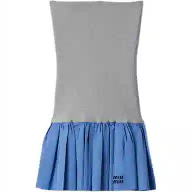 Miu Miu Colorblock Mini Dress