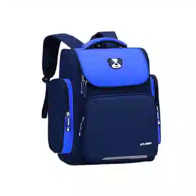芭菲尼 高颜值大容量多隔层小学生初高中生护脊减负防泼水上课背包 牛津布  双肩包 常规 儿童款 粉色/宝蓝色/玫红色/天蓝色