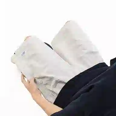 行更远 美式高街多巴胺刺绣冰丝速干凉感透气户外运动海边沙滩日常通勤宽松百搭舒适休闲短裤 男女同款