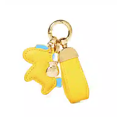 纳兰杜 小马钥匙扣精致汽车小挂件高级感创意配饰 合成革拼金属 包周边 女款 多色