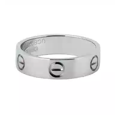 Cartier LOVE Ring 18K White Gold 5.5mm
