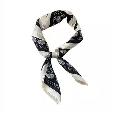 杨同学 法式复古多用大方巾 涤纶 丝巾 女款