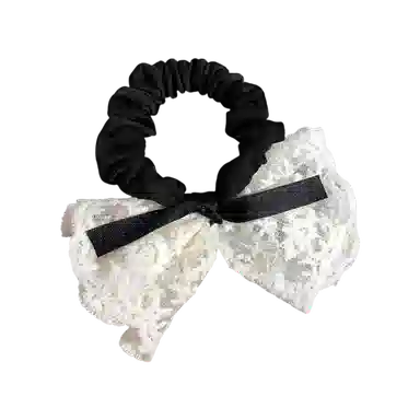 简应舒 甜美 蕾丝 发圈 男女同款情侣款