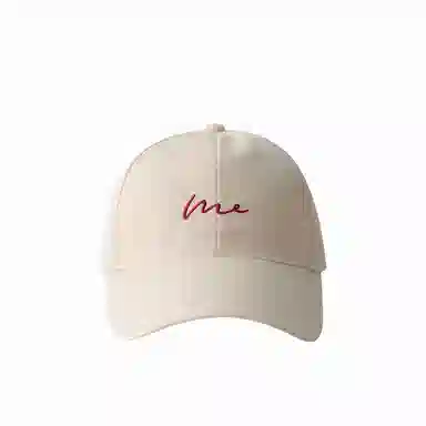 北极绒 夏季刺绣闪电大帽围显脸小潮流百搭遮颧骨加大加深宽帽檐 棉 鸭舌帽 男女同款情侣款