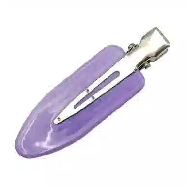 简应舒 彩色一字 树脂 发夹 男女同款情侣款