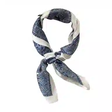 杨同学 法式复古多用大方巾 涤纶 丝巾 女款