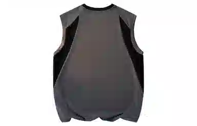 王者荣耀 美式复古字母宽松舒适居家通勤健身运动休闲时尚百搭青少年圆领无袖背心 男女同款