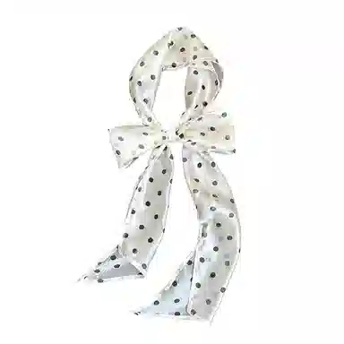 杨同学 波点印花 聚酯纤维 丝巾 女款