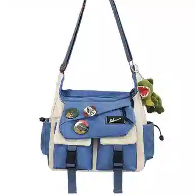 Warrior Messenger Bag Black