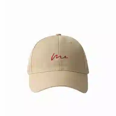 北极绒 夏季刺绣闪电大帽围显脸小潮流百搭遮颧骨加大加深宽帽檐 棉 鸭舌帽 男女同款情侣款