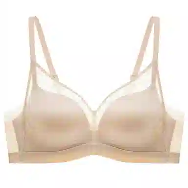 曼妮芬 透气凉感舒适无钢圈镂空文胸 女款