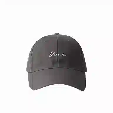 北极绒 夏季刺绣闪电大帽围显脸小潮流百搭遮颧骨加大加深宽帽檐 棉 鸭舌帽 男女同款情侣款