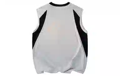 王者荣耀 美式复古字母宽松舒适居家通勤健身运动休闲时尚百搭青少年圆领无袖背心 男女同款