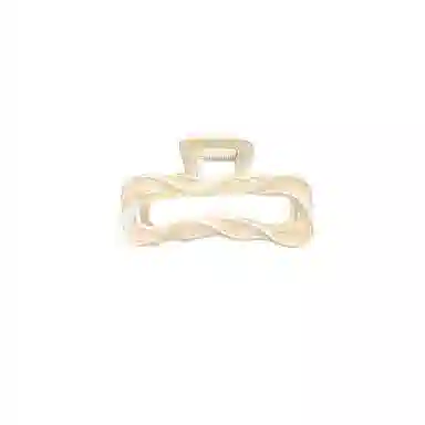 水中玉 多巴胺方形抓夹中号发卡后脑勺高级感发饰鲨鱼夹子头饰 亚克力 发夹 女款