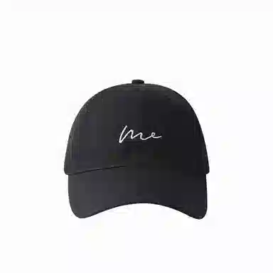 北极绒 夏季刺绣闪电大帽围显脸小潮流百搭遮颧骨加大加深宽帽檐 棉 鸭舌帽 男女同款情侣款