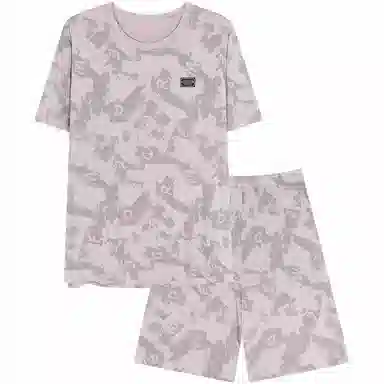 好福份 休闲舒适柔软短袖睡衣套装 男款