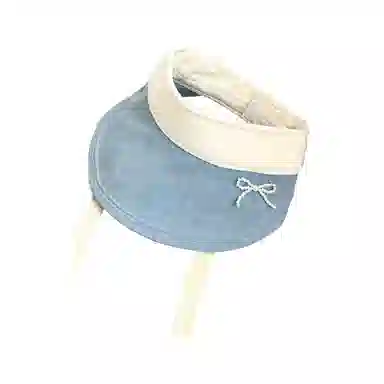 杨同学 牛仔空顶帽 棉 防晒帽 女款