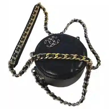 CHANEL 19 Bag Black Lambskin