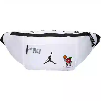 Jordan Waist Bag White