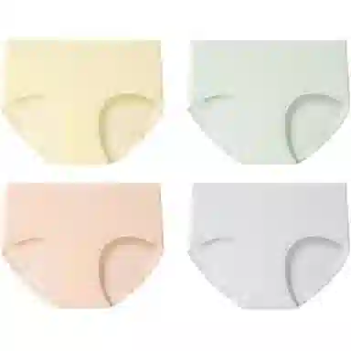 健将 纯棉三角透气中腰夏季内裤 女款