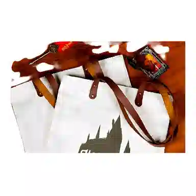 Harry Potter Canvas Tote Bag White