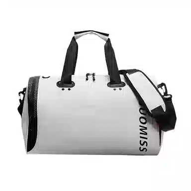 维多利亚旅行者 防泼水干湿分离运动健身包手提单肩斜挎 布 旅行包 男女同款情侣款 白色