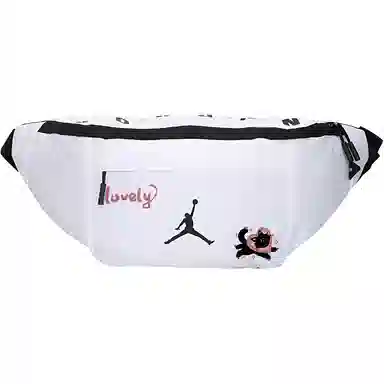 Jordan Waist Bag White