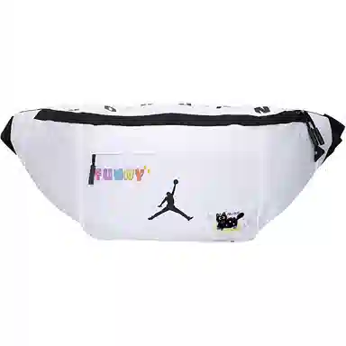 Jordan Waist Bag White