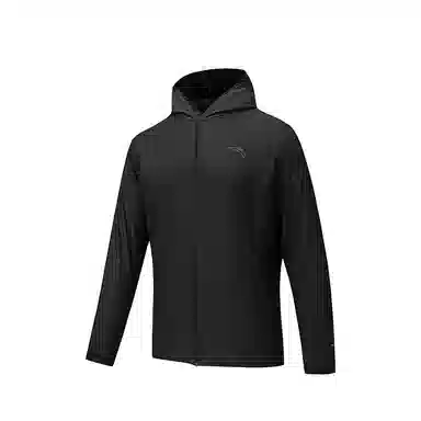Anta Running Series Black Windbreaker