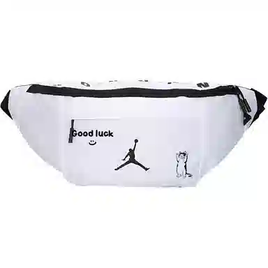 Jordan Waist Bag White