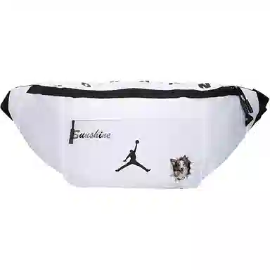 Jordan Waist Bag White