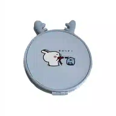 艾情草之恋 可爱小兔子梳妆双面化妆镜 便携