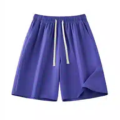 欧迪芬 美式基础多巴胺甜酷风透气凉感垂感松紧腰户外透气弹力宽松百搭休闲短裤 女款