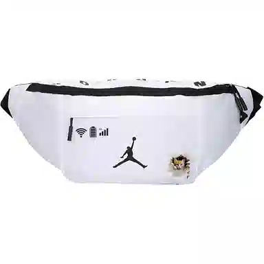 Jordan Waist Bag White