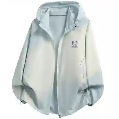 王者荣耀 梦奇款 山系户外凉感吸湿排汗薄款可爱印花运动训练跑步皮肤衣亲肤舒适开衫休闲宽松纯色连帽防晒服 男女同款