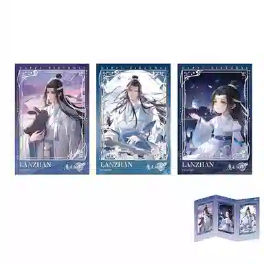 广博  魔道祖师拍立得套装蓝忘机生日系列  相卡